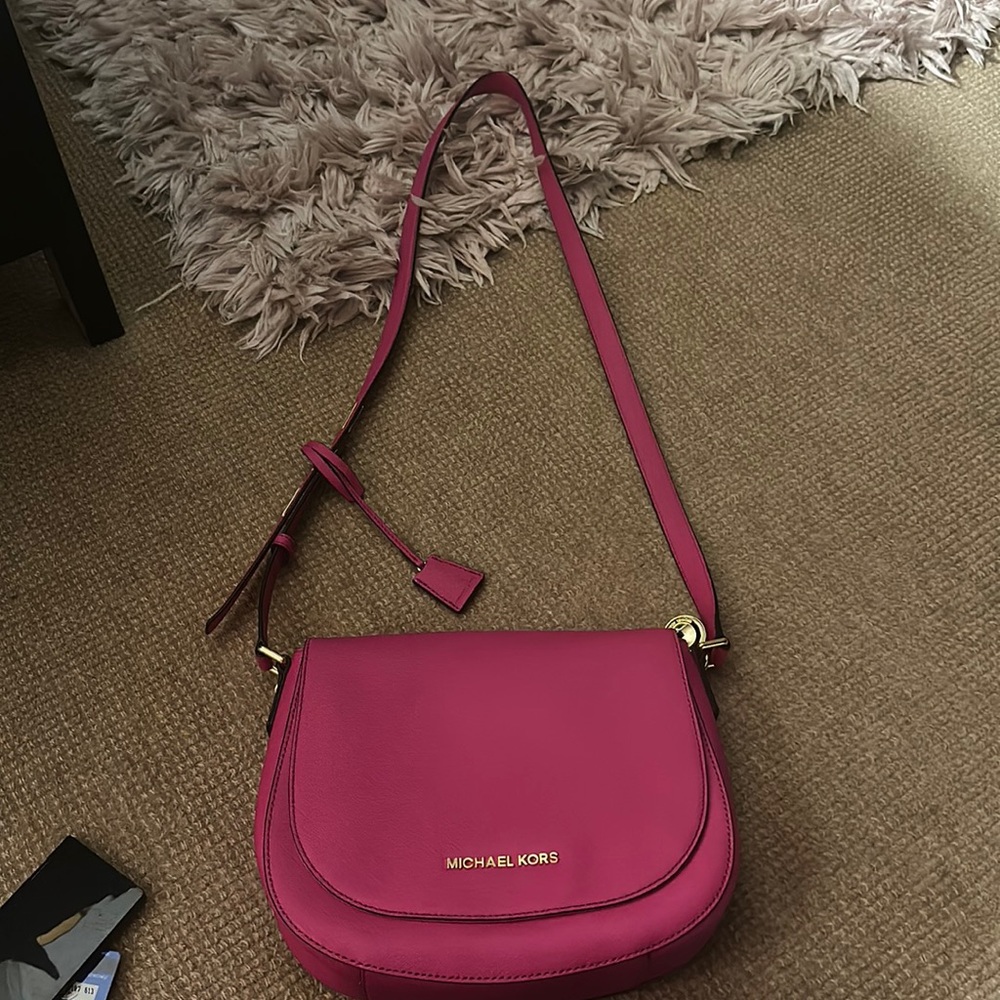 Pink Michael Kors bag